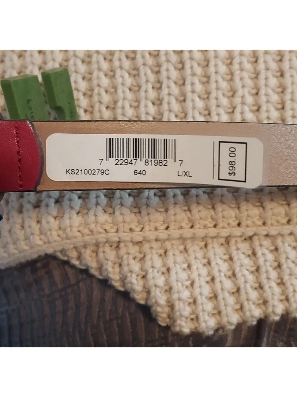 Kate Spade Red Bow Belt Bag Large/XLarge